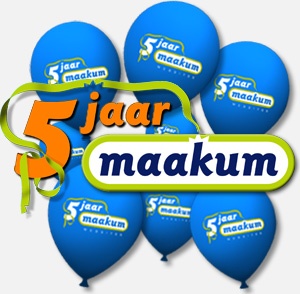 Maakum viert feest